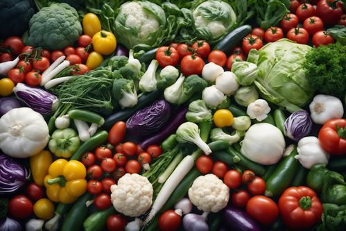 有機(jī)蔬菜花菜攝影 自然與健康的視覺(jué)呈現(xiàn)